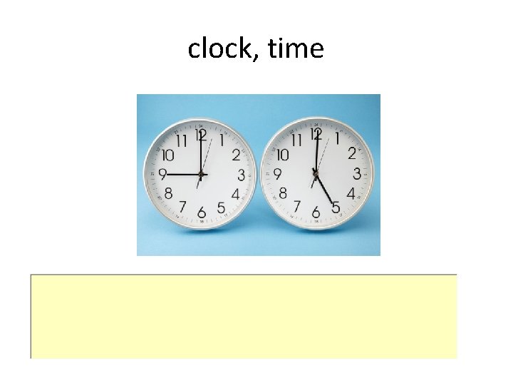clock, time 