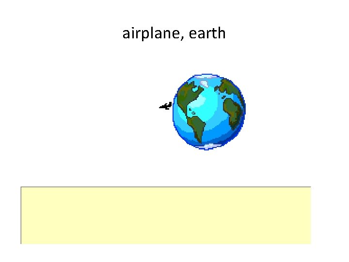 airplane, earth 