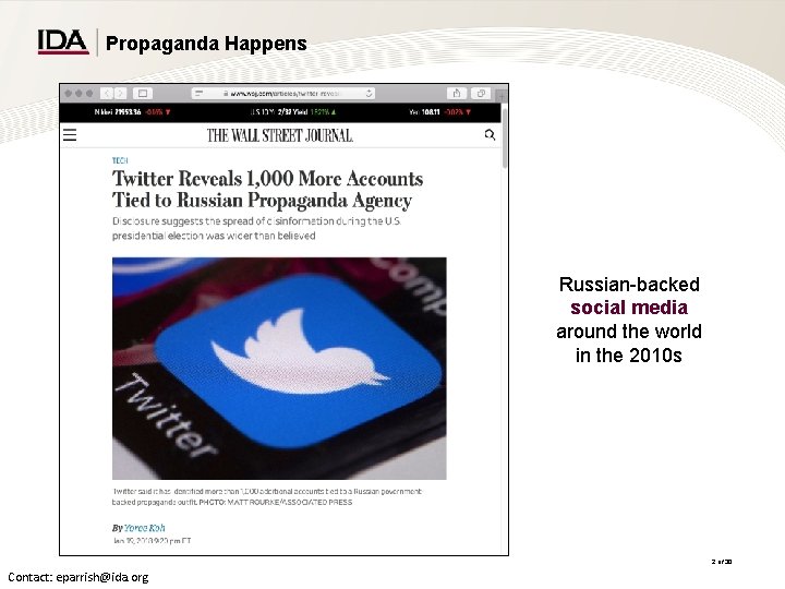 Propaganda Happens Russian-backed social media around the world in the 2010 s 2 of Propaganda Happens Russian-backed social media around the world in the 2010 s 2 of