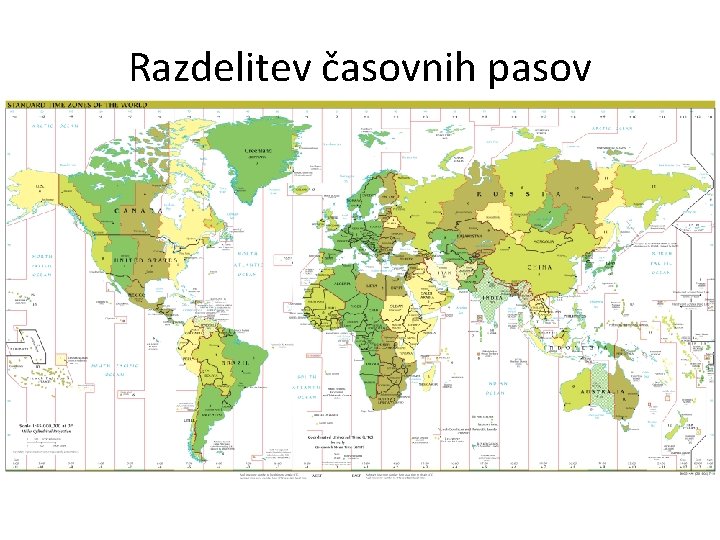 Razdelitev časovnih pasov 