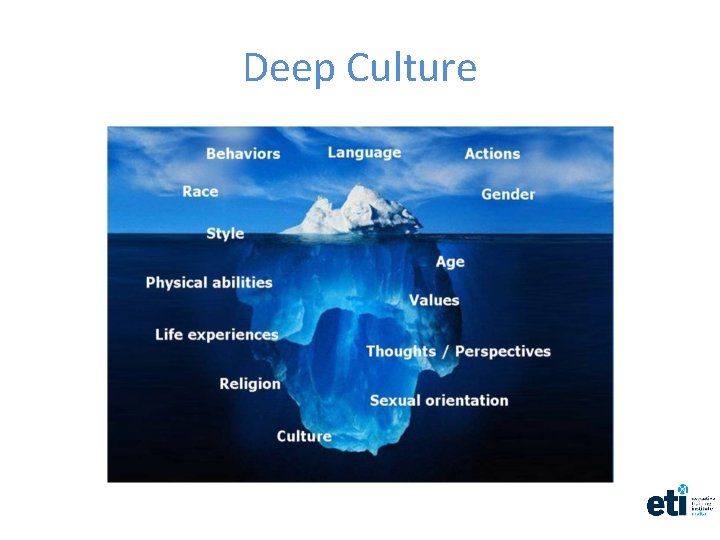 Deep Culture 