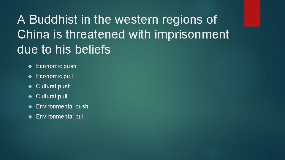 A Buddhist in the western regions of China is threatened with imprisonment due to