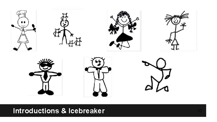 Introductions & Icebreaker 10’ 