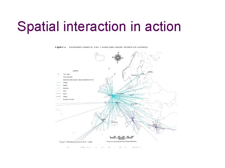 Spatial interaction in action 