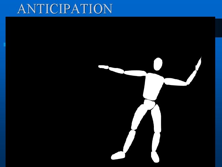 ANTICIPATION ANTICIPATION
