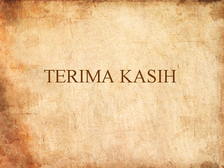 TERIMA KASIH 