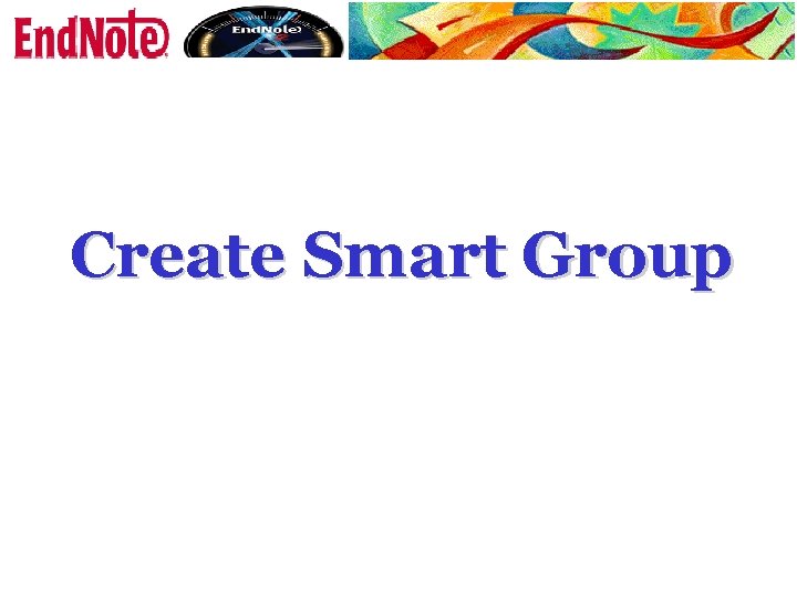 Create Smart Group 