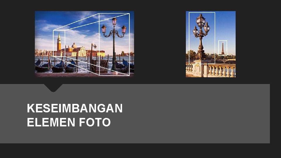 KESEIMBANGAN ELEMEN FOTO 