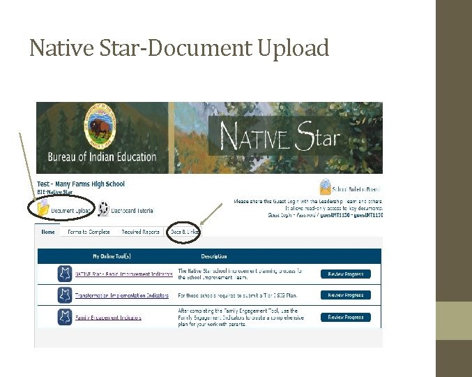 Native Star-Document Upload 