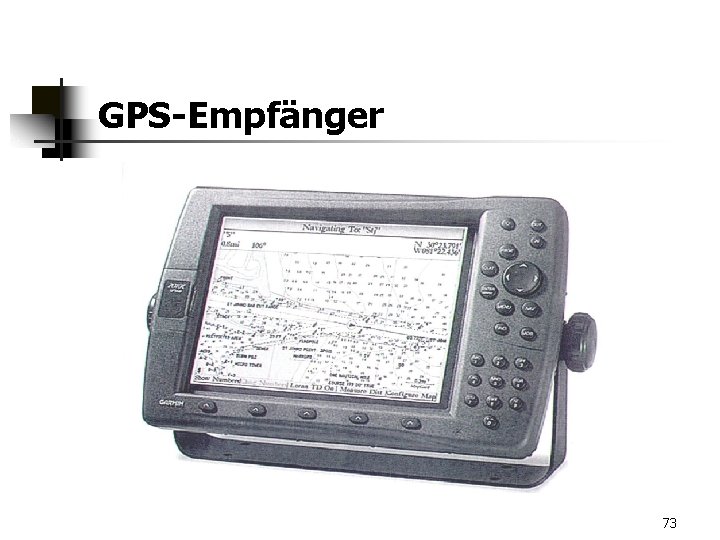 GPS-Empfänger 73 