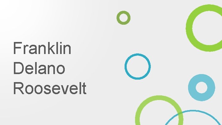 Franklin Delano Roosevelt Fast Facts Fanklin Delano Roosevelt