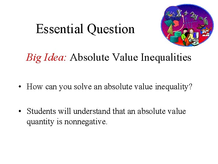 Algebra 2 Lesson 1 6 Part 2 Absolute