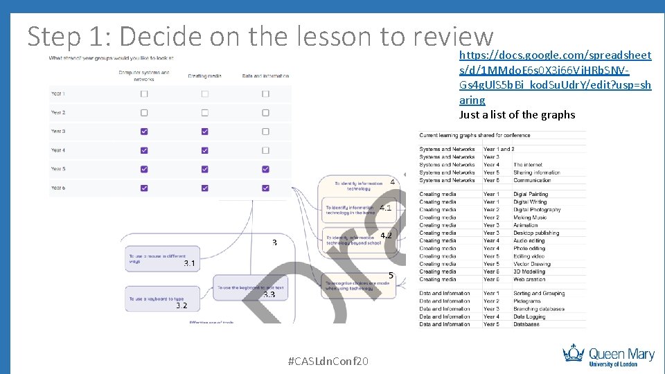 Step 1: Decide on the lesson to review https: //docs. google. com/spreadsheet s/d/1 MMdo.