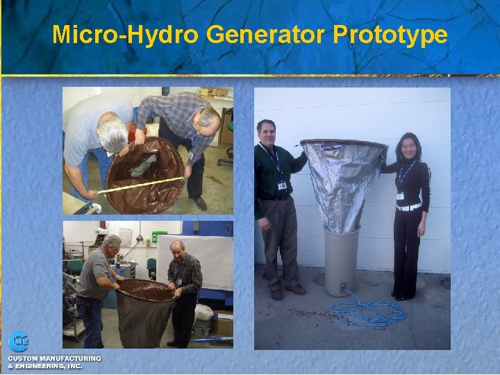 Micro-Hydro Generator Prototype 