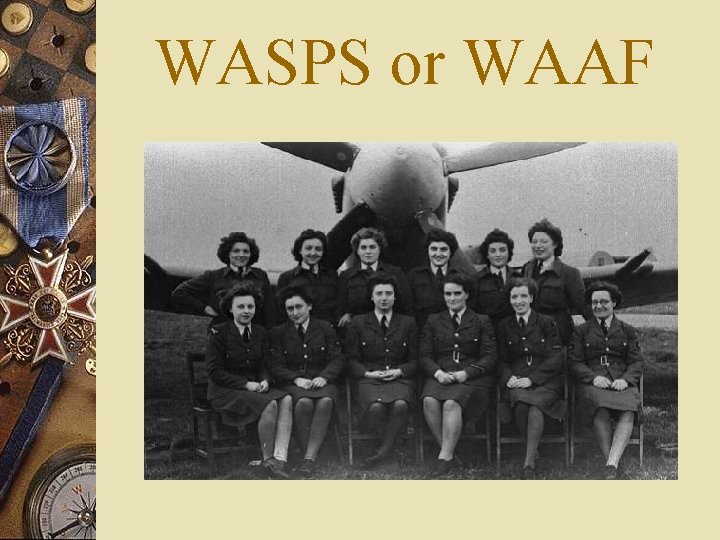WASPS or WAAF 