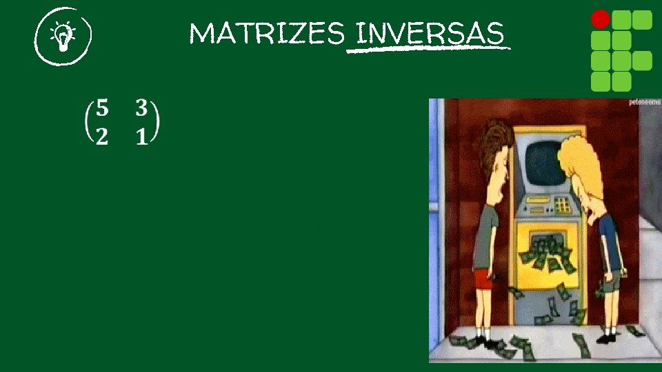 MATRIZES INVERSAS 
