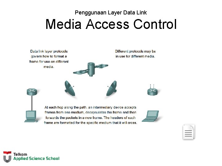 Penggunaan Layer Data Link Media Access Control 
