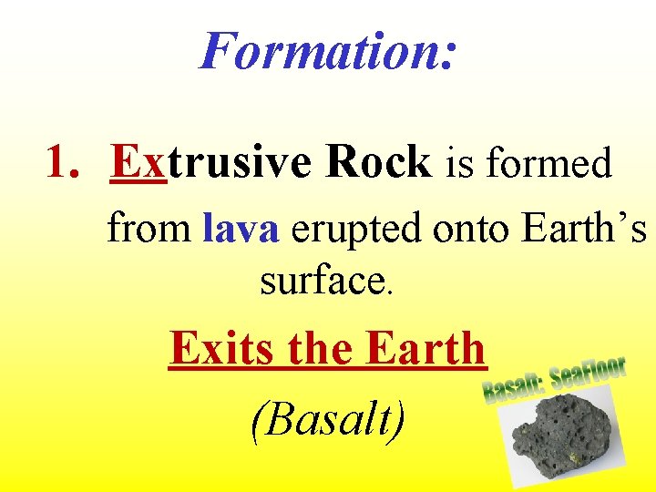 WarmUp Wednesday September 19 Explain how a metamorphic