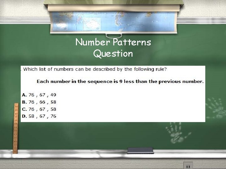 Number Patterns Question 