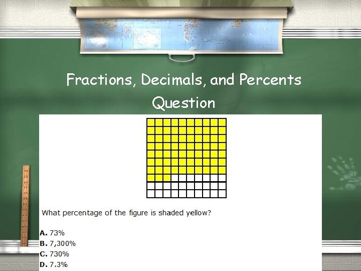 Fractions, Decimals, and Percents Question 