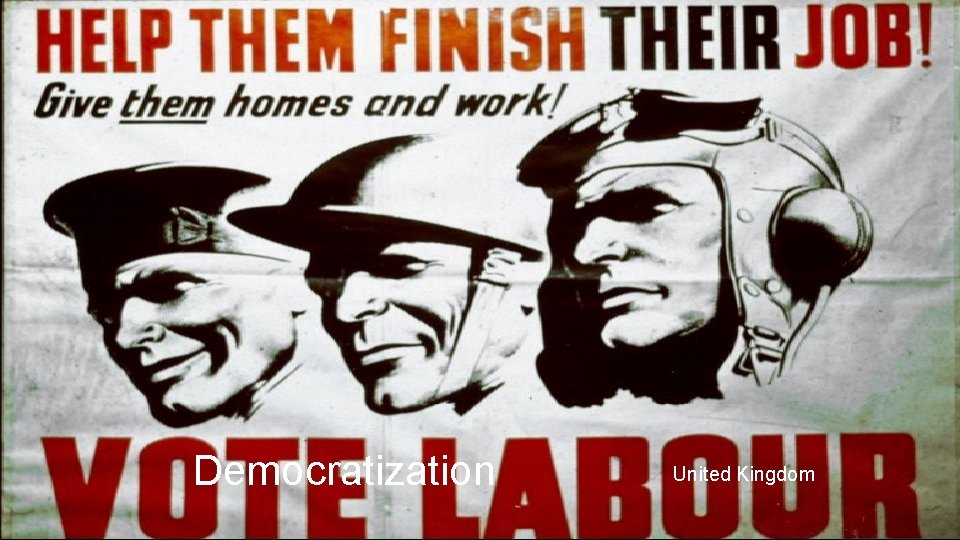 Democratization United Kingdom 