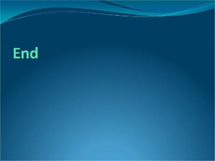 End 