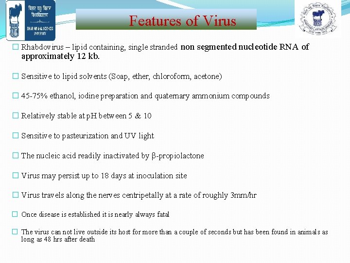 Rabies Unit 6 Dr Arvind Kumar Das Assistant
