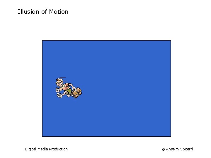 Illusion of Motion Digital Media Production © Anselm Spoerri 