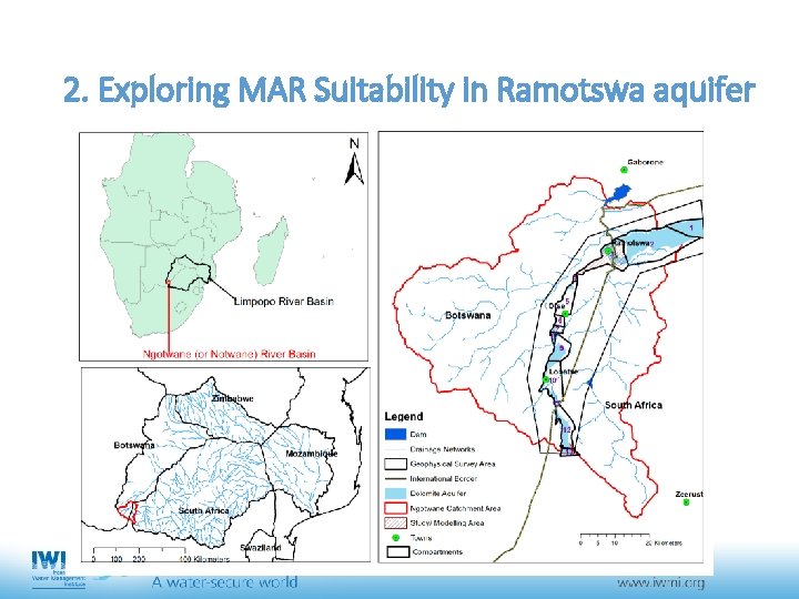 2. Exploring MAR Suitability in Ramotswa aquifer 