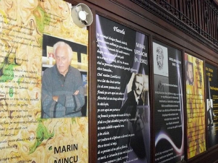 Allée des poètes Allée des poètes