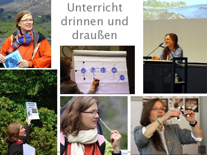 Unterricht drinnen und draußen Ai. DA Aromatherapy International : ||: Eliane Zimmermann : ||: