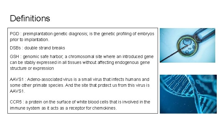 Muhra SCIENCE Biogenetics TOPIC Genetic modification in embryos