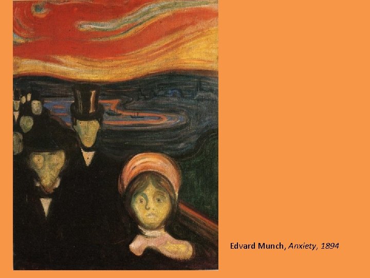 Edvard Munch, Anxiety, 1894 