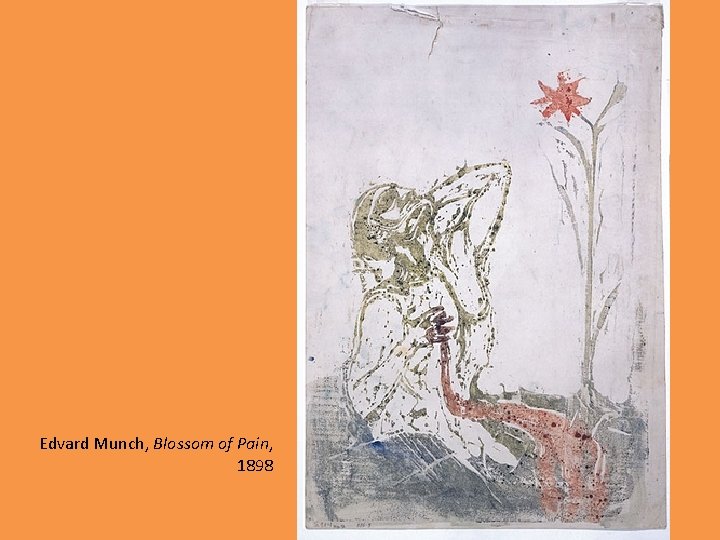 Edvard Munch, Blossom of Pain, 1898 