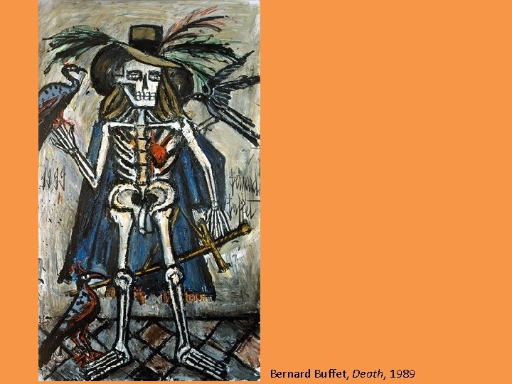 Bernard Buffet, Death, 1989 
