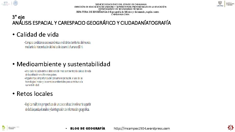 SERVICIOS EDUCATIVOS DEL ESTADO DE CHIHUAHUA DIRECCIÓN DE EDUCACIÓN SECUNDARIA Y SUPERIOR PARA PROFESIONALES