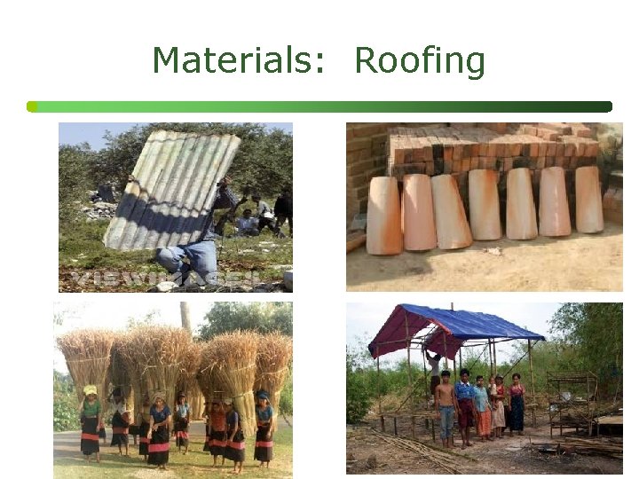 Materials: Roofing 10 