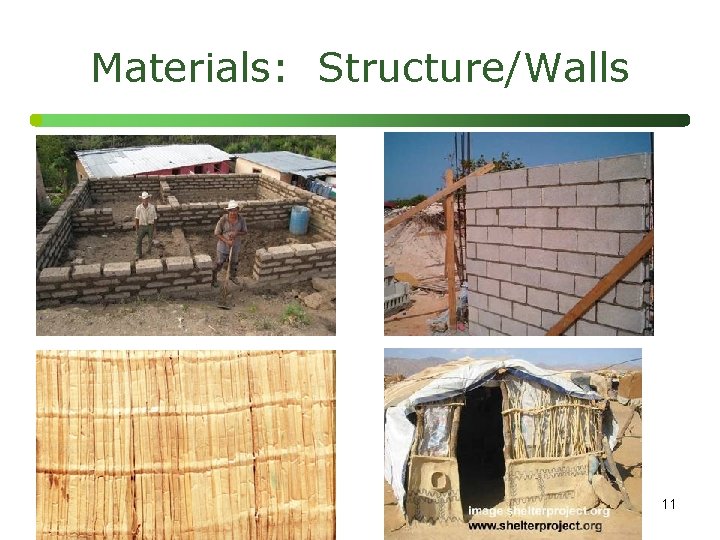 Materials: Structure/Walls 11 