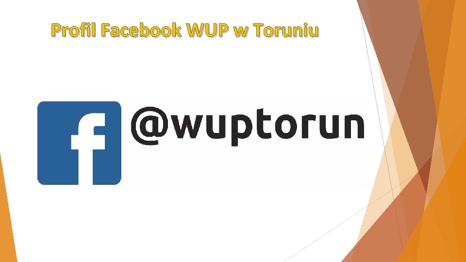 Profil Facebook WUP w Toruniu 
