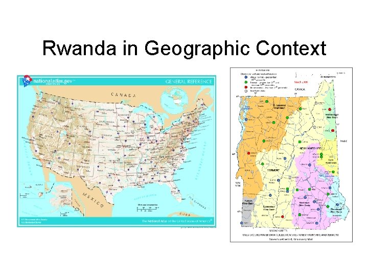 Rwanda in Geographic Context 