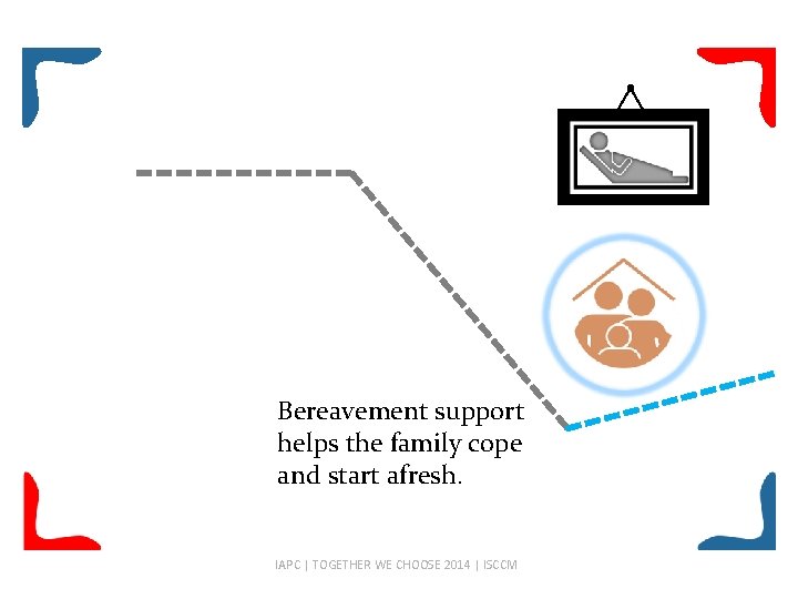 Bereavement support helps the family cope and start afresh. IAPC | TOGETHER WE CHOOSE