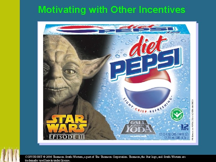 Motivating with Other Incentives COPYRIGHT © 2006 Thomson South-Western, a part of The Thomson