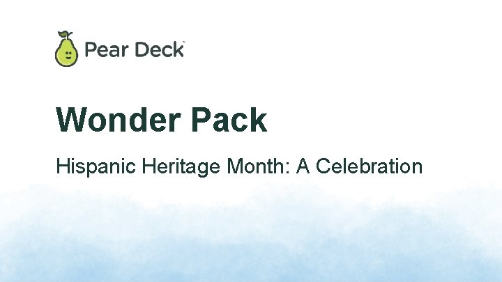 Wonder Pack Hispanic Heritage Month: A Celebration 