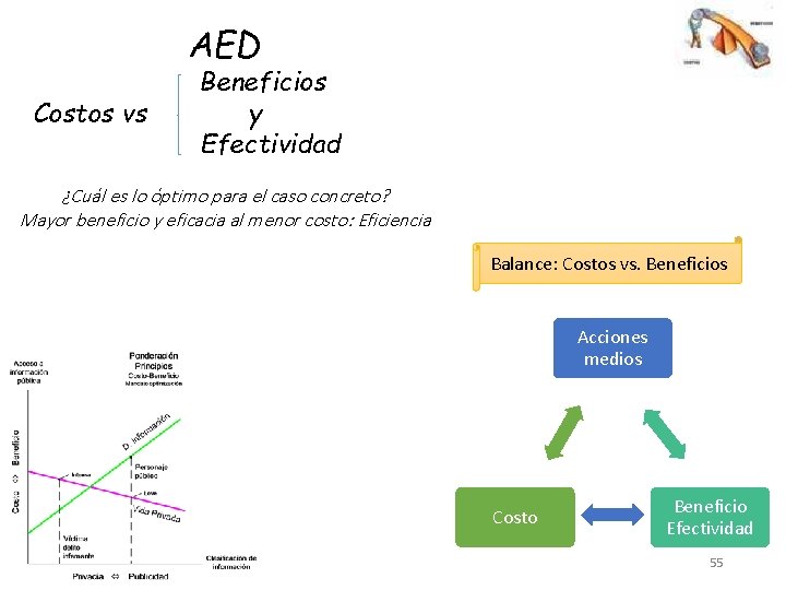 AED Costos vs Beneficios y Efectividad ¿Cuál es lo óptimo para el caso concreto?
