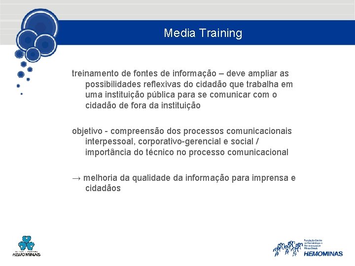 Media Training treinamento de fontes de informação – deve ampliar as possibilidades reflexivas do