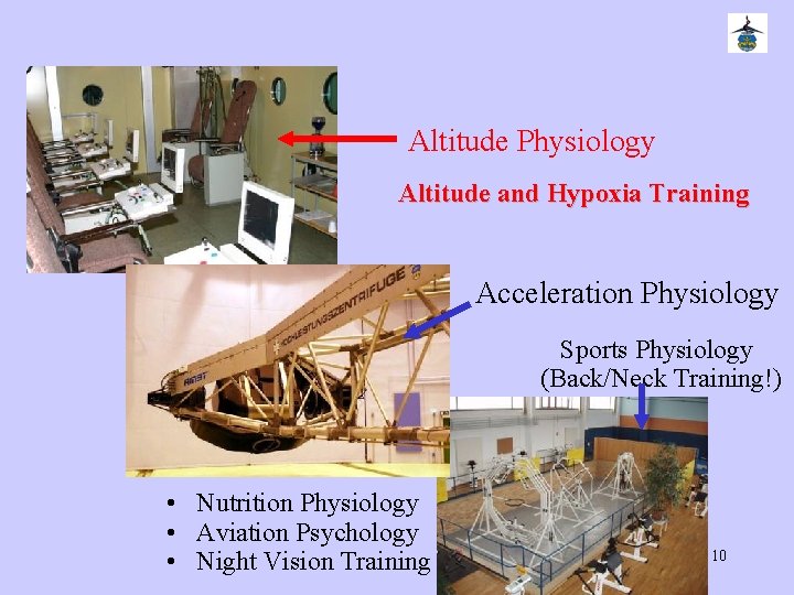  • • Altitude Physiology Altitude and Hypoxia Training • • • Nutrition Physiology