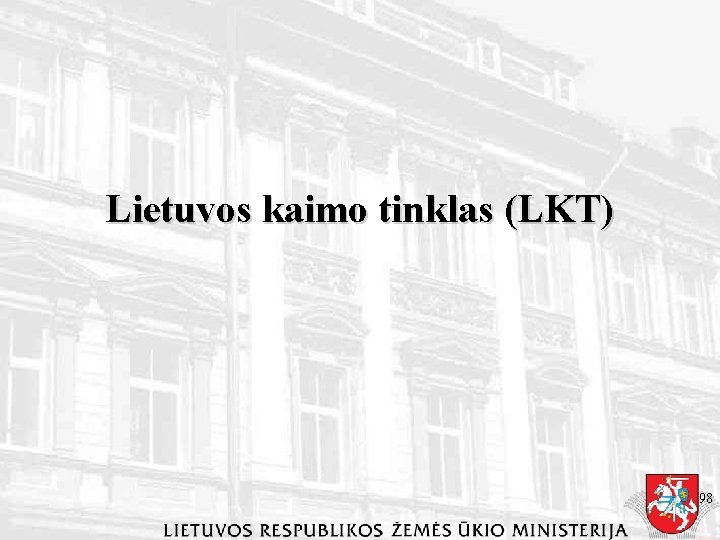 Lietuvos kaimo tinklas (LKT) 98 