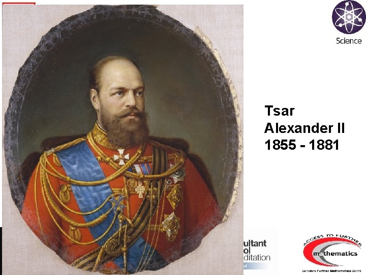 Tsar Alexander II 1855 - 1881 