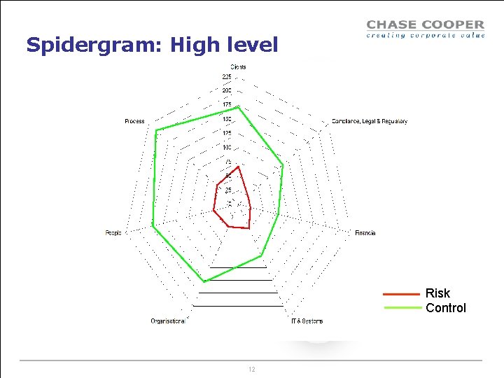 Spidergram: High level Risk Control 12 