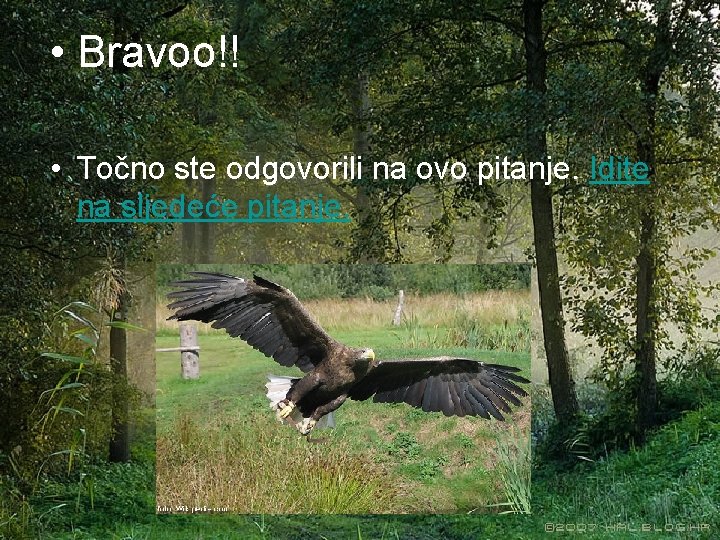  • Bravoo!! • Točno ste odgovorili na ovo pitanje. Idite na sljedeće pitanje.